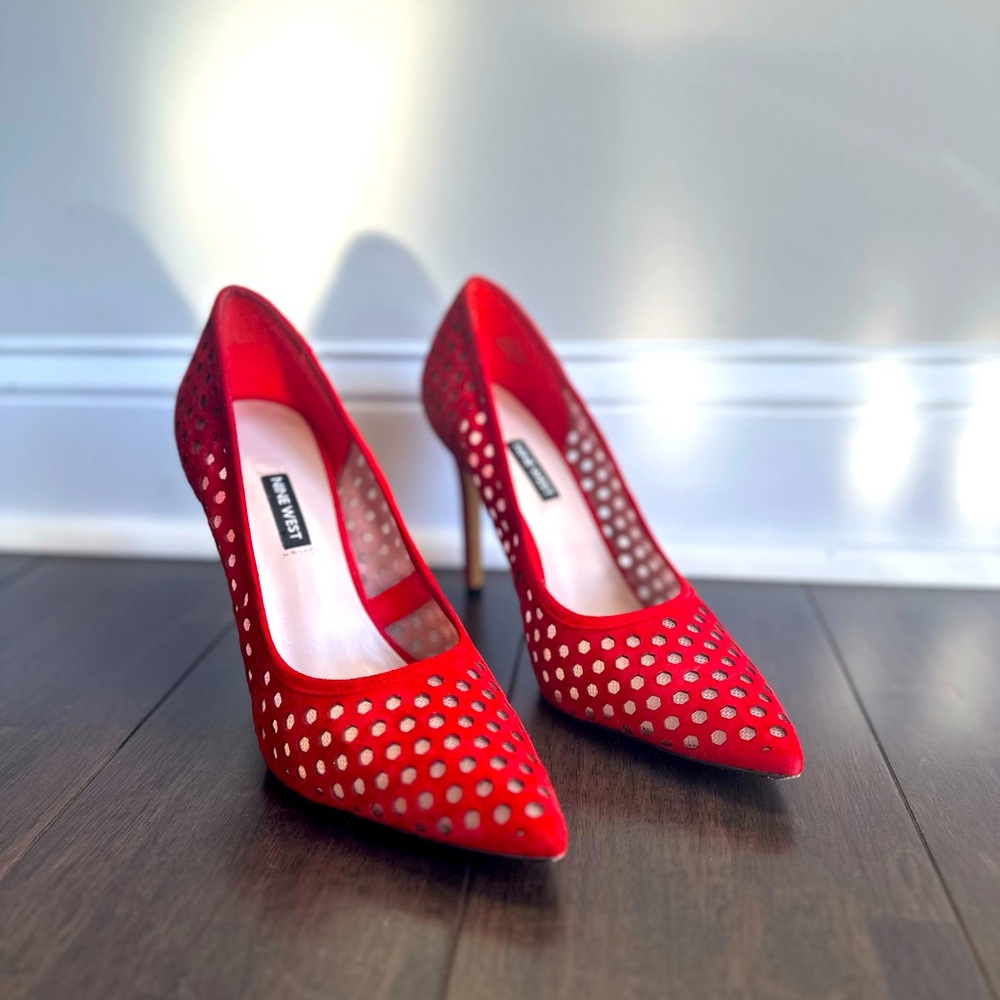 Red high heels